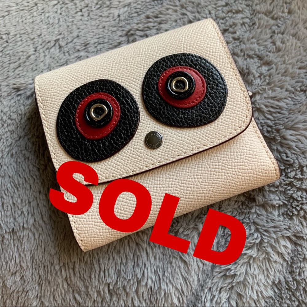 COACH MONSTER wallet SOLD